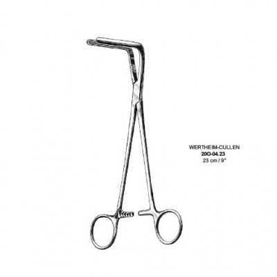 Wertheim-Cullen Vaginal Clamp Forceps